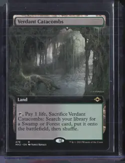Magic The Gathering MTG Modern Horizons 3 #479 Verdant Catacombs - Image 1