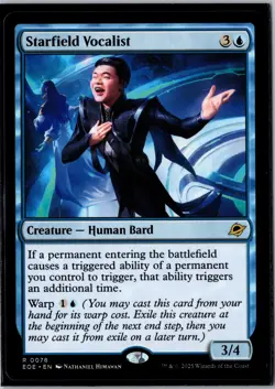 Starfield Vocalist Normal R Edge of Eternities 78 NM - Image 1