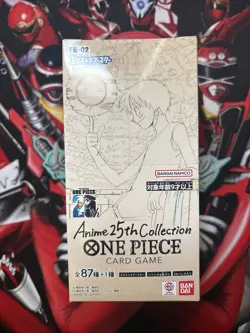 One Piece TCG Anime 25th Collection Booster Box JPN EB02 OPTCG Japanese - Image 1