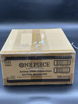 One Piece English EB-02 Anime 25th Collection Extra Booster Box Case Sealed - Image 1