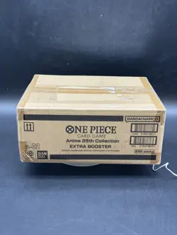 One Piece English EB-02 Anime 25th Collection Extra Booster Box Case Sealed - Image 3
