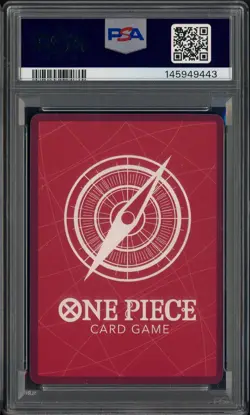 2025 One Piece EN 2nd Anniversary Set #001 Shanks PSA 10 GEM MINT - Image 2