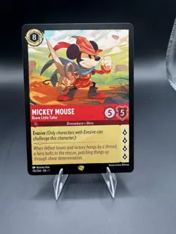 Disney Lorcana Mickey Mouse Brave Little Tailor 115/204 Legendary Non-foil - Image 1