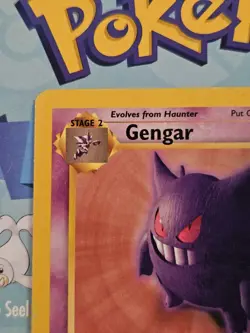 Pokemon TCG Gengar 20/62 Fossil 1st Edition Card Non Holo - Image 3
