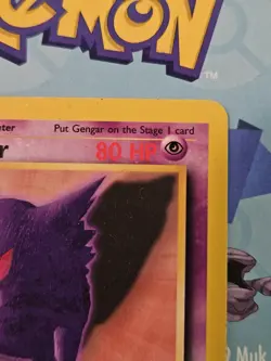 Pokemon TCG Gengar 20/62 Fossil 1st Edition Card Non Holo - Image 4