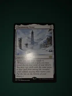 Thrumming Stone Double Masters 2022 MTG Magic Card - Image 1