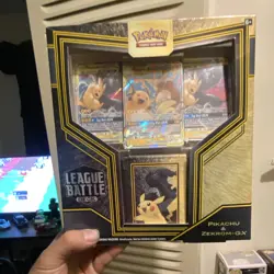 Pokemon League Battle Deck Pikachu & Zekrom-GX Tag Team GX 60 Cards English 2020 - Image 1