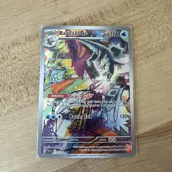 Pokemon TCG Baxcalibur Card 210/193 IR Sv02: Paldea Evolved 2023 NM - Image 1