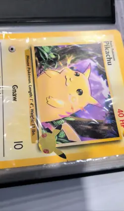 Pokemon 25th Anniversary Jumbo Cards Complete Set First Partner Pack Binder NM - Image 2