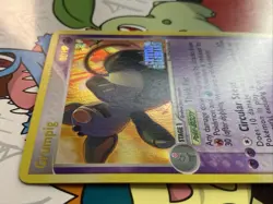 Pokemon Card - Grumpig Crystal Guardians Stamped 20/100 Reverse Holo NM - Image 3