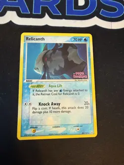 Pokemon Card - Relicanth Holon Phantoms 30/110 Rare Reverse Holo Stamped - Image 1