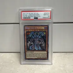 Yu-Gi-Oh Raviel, Lord of Phantasms Secret Rare Card MP21-EN254 PSA 10 - Image 1