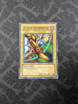 Yugioh! Left Leg of the Forbidden One DB1-EN136 Common - Image 1