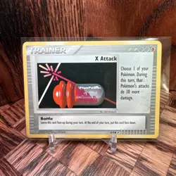 2006 Pokemon Next Quest Trading Figure Game X Attack Trainer 8/8 Card - Image 1