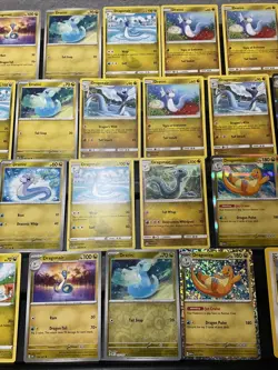 (30) DRAGONITE CARDS LOT VTG HOLO STAMP VTG Reverse Rare 💎 Dratini - Image 3