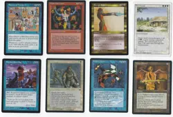 MTG Reserved List Mixed 8 Card Lot - Image 1