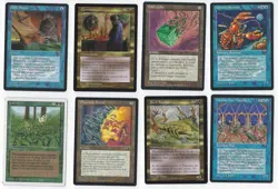 MTG Reserved List Mixed 8 Card Lot - Image 1