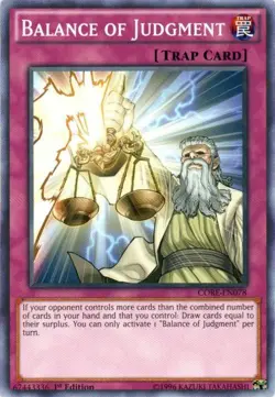 1x (NM) Balance of Judgment - CORE-EN078 - Common - 1st Edition YuGiOh - Image 1