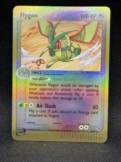 Flygon 15/97 EX Dragon Reverse Holo Rare E Reader Series 2003 Pokemon Card - Image 1