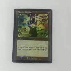 2023 MTG Magic The Gathering MFP MagicFest Card Retro Foil Promo Arcane Signet - Image 1