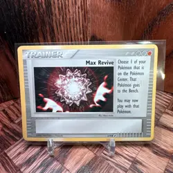 Pokemon Card - Max Revive Trainer 3/8 - Trading Figure Game - Image 1