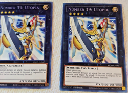 2 Pack of KICO-EN042 Number 39: Utopia Rare 1st Edition YuGiOh Card - Image 1