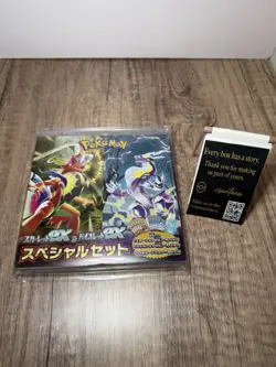 Pokemon Card Scarlet ex & Violet ex Special set Factory SEALED Japanese - Image 2