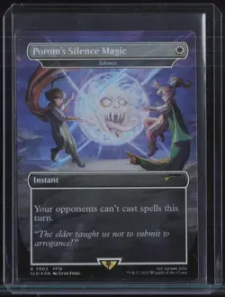 Magic The Gathering MTG Secret Lair Final Fantasy #7003 Porom's Silence Magic - Image 1