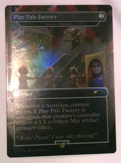 Play Pals Factory - Genesis Chamber Secret Lair Drop Foil - Image 1