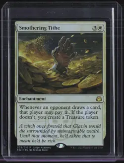 Magic The Gathering MTG Judge Academy #005 Smothering Tithe - Image 1