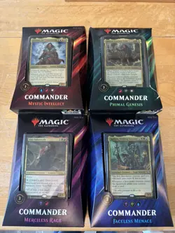 MTG Magic The Gathering Commander 2019 C19 Set of 4 Decks Factory Sealed H - Image 1