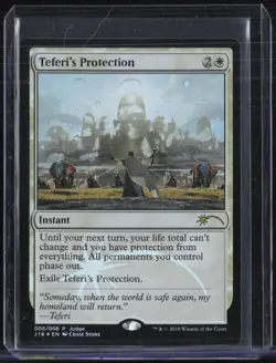 Magic The Gathering MTG Judge Foil #005 Teferi's Protection - Image 1