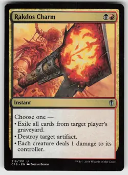 Rakdos Charm U Commander 2016 218 MTG - Image 1