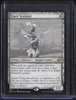 Magic The Gathering MTG Modern Horizons 2 #328 Esper Sentinel - Image 1