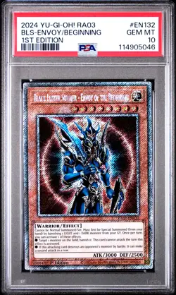2024 1ST ED #EN132 BLACK LUSTER SOLDIER - ENVOY OF THE BEGINNING PSA 10 - Image 1