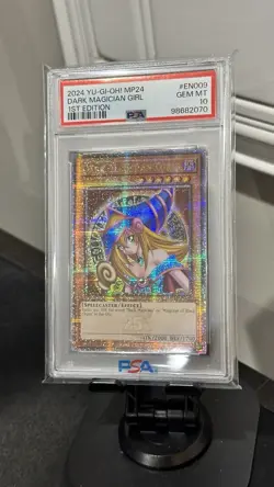 PSA 10 GEM MINT Dark Magician Girl MP24-EN009 1st Ed Yu-Gi-Oh! QCR - Image 2