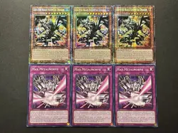 Red-Eyes Black Fullmetal Dragon | Starlight Rare + 3x Max Metalmorph | YuGiOh! - Image 1