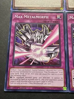 Red-Eyes Black Fullmetal Dragon | Starlight Rare + 3x Max Metalmorph | YuGiOh! - Image 3