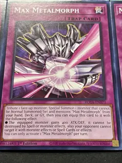 Red-Eyes Black Fullmetal Dragon | Starlight Rare + 3x Max Metalmorph | YuGiOh! - Image 4