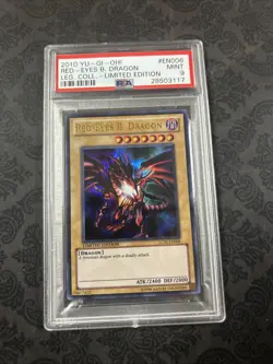 Red-Eyes B. Dragon LC01-EN006 Yu-Gi-Oh Legendary Limited Edition PSA 9 - Image 1