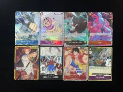 2025 One Piece TCG Japanese OP12-056 EB03-003 OP10-022 SR Uta Holo Lot*8 IG93 - Image 1