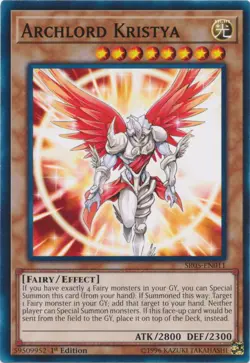 1x (LP) Archlord Kristya - SR05-EN011 - Common - 1st Edition YuGiOh - Image 1