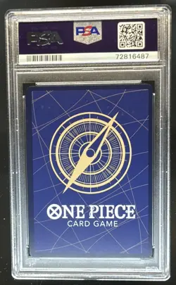 2022 One Piece Paramount War Uta Secret Rare Alternate Art #OP02-120 PSA 10 - Image 2