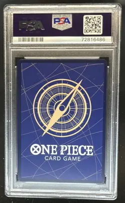 2022 One Piece Paramount War Uta Secret Rare Alternate Art #OP02-120 PSA 10 - Image 2