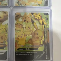 Pokemon Pikachu V-UNION Lot - 4 Regular V-UNION Cards English Disconnect Electr… - Image 3