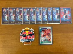 Red Bull X One Piece Card Game Double Don!! Monkey D Luffy Promo + Foil Don Set - Image 1