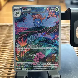 Gloom 198/197 Obsidian Flames Full Art Ultra Rare Holo Pokemon Card NM - Image 1