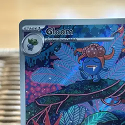 Gloom 198/197 Obsidian Flames Full Art Ultra Rare Holo Pokemon Card NM - Image 3