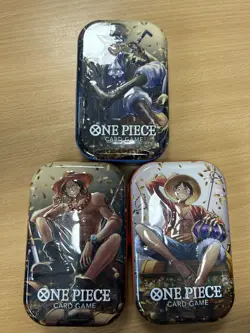 One Piece Card Game: Tin Pack Set Vol.2 [TS-02] - Set of 3 tins - Image 1