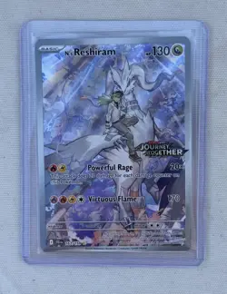 Pokemon TCG N's Reshiram 167/159 Full Art Holo Secret Rare Lightly Played Card - Image 1